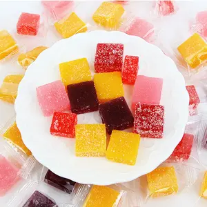 Best Selling Soft Jelly Mango Candy And Coconut Flavor Soft Candy Snack In Stock