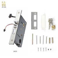 Cerradura Inteligente para Puerta de Vidrio de Acero Inoxidable Resistente a la Intemperie, IP68, Identificación de Huella Dactilar en 1.5s, Control por Aplicación, 5 Métodos de Desbloqueo, Hardware de Seguridad