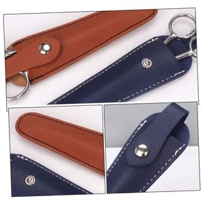 PU Leather Scissors Sheath Durable Scissors Protective Covers Scissor Sleeve for Barber Gift - Product Image 3
