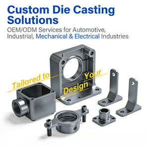 Servizi di Fusione di Alta Qualità OEM ODM Personalizzati, Parti in Alluminio e Zinco di Precisione - Product Image 2