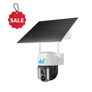 2mp Outdoor Video Ip Solar Security Camera 3g 4g Sim Card Wifi