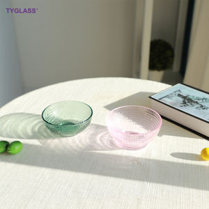 Set di Ciotole in Vetro Rotonde Ecologiche e Resistenti al Calore per Zuppe, Dessert, Snack, Conservazione e Servizio, Adatte al Microonde - Product Image 6