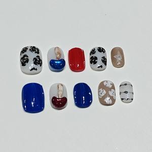 Muhaha Trend Design - <span class=keywords><strong>Uñas</strong></span> Postizas con Diseños Creativos y Divertidos <span class=keywords><strong>de</strong></span> Hongos y Flores - Product Image 2