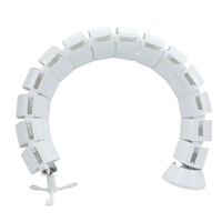 Système de gestion des câbles EKO Premium Silver Spine Accessoires de câblage de haute qualité