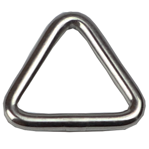 Precio de fábrica, anillo de acero inoxidable 304, eslabones de anillo triangular para hardware de elevación, hebilla de anillo soldada - Product Image 2