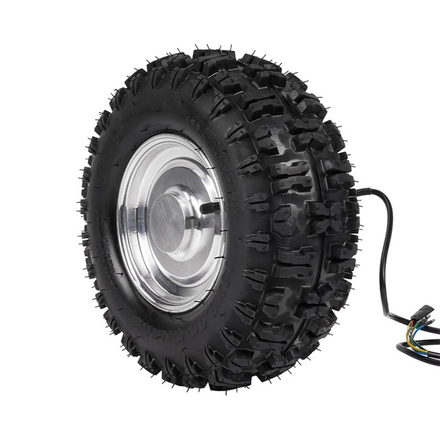13 Inch Single Shaft Wheel Hub Motor 500W DC48V Brushless Electric Motors for Electric Go-Kart Tricycle