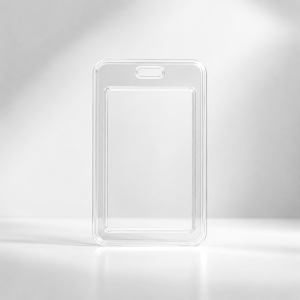 Großhandel Cartoon Transparenter Ausweishalter Wasserdichter Mitarbeiter-Ausweishalter Doppelseitiger Studentenausweishalter - Product Image 1