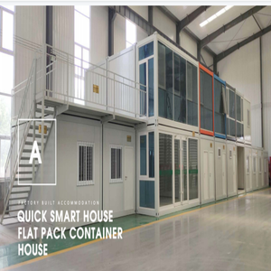 Casa Prefabricada de Lujo con Estructura de Acero y Paneles Sándwich de EPS, Tipo Contenedor, Portátil - Product Image 2
