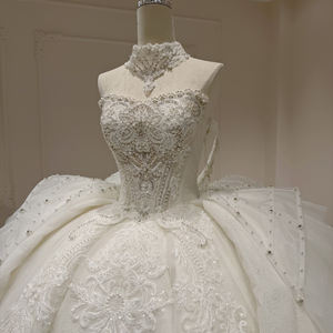 Vestido de Novia XX67 Royal Modern Sweetheart, con Encaje Floral y Cristales, Estilo Princesa, Largo hasta el Suelo, con Escote - Product Image 6