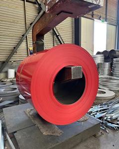 Ral Farbe 0,4mm 0,5mm Dicke PPGI-Spulen, farb beschichtete Stahls pule, Metalldach platten Baustoffe - Product Image 4