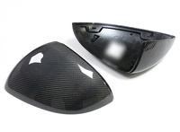 Coques de rétroviseurs Welta en fibre de carbone sèche style corne, fixation sécurisée, remplacement de coques de rétroviseurs pour C E S GLC CLE W206 W214 W223
