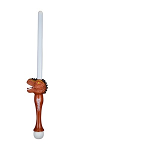 29'' Flashing LED Dinosaur Bubble Sword with 9 <b>Lights</b> Music 95ml Water Kids' Event Supplies Yard Games Outdoor Toys for Children - Product Image 2