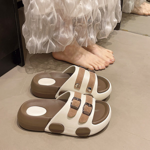 Sandalias EVA 2026 para Exteriores, Cómodas, Resistentes al Desgaste, para Viajes y Vacaciones, con Plataforma y Suela Gruesa para Mujeres de Baja Estatura - Product Image 1