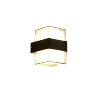 Applique murale LED moderne à montage en Surface, luminaire mural d'extérieur à double tête
