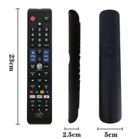 Télécommande universelle de remplacement MT-L1011 pour téléviseurs Samsung LCD LED SMART TV avec bouton NETFLIX Football a-mazon