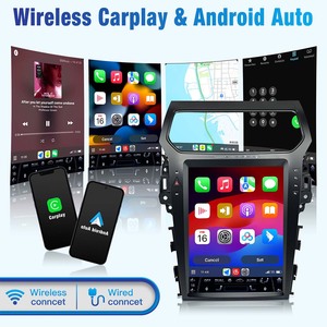 12.1" Tesla Style Touch Screen with CarPlay For Ford Explorer 2011- 2019 Android15 Car Radio Stereo Multimedia Player GPS Navi - Product Image 4