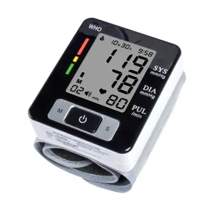 CE 승인 뜨거운 판매 완전 자동 손목 시계 혈압 모니터 의료 BP 미터
