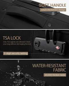 Maleta de Viaje Rígida con 8 Ruedas Giratorias, Candado TSA, Carcasa Suave <span class=keywords><strong>y</strong></span> Ligera para Viajes de Negocios, para <span class=keywords><strong>Hombres</strong></span> <span class=keywords><strong>y</strong></span> Mujeres - Product Image 4