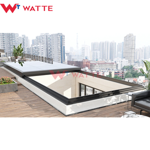 Lucernario Intelligente a Risparmio Energetico con Tetto Apribile Mobile, Finestra per Tetto Piano, Lucernario Operabile, Tetto in Vetro Scorrevole Elettrico - Product Image 6