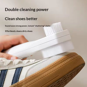 Electric Shoe Cleaning Brush Ultrasonic Sonic Washer Large Brush Head Waterproof Shoe Care Tool for Household Use - Product Image 4