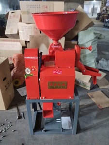 新型电动碾米机家用小型电机和发动机驱动谷物脱粒机，容量300公斤/小时，适用于水稻、小米、大豆 - Product Image 3