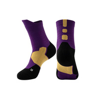 2022 chaussettes d'équipe de basket-ball professionnelles Crew Elite chaussettes de basket-ball hommes chaussettes de Compression de basket-ball épaisses