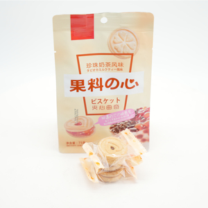 Mớ<span class=keywords><strong>i</strong></span> đến 75g trá<span class=keywords><strong>i</strong></span> tim của trá<span class=keywords><strong>i</strong></span> cây mini Cookie Sandwich ngọt ngào trà bong bóng có hương vị giòn bánh quy giòn trong bao bì tú<span class=keywords><strong>i</strong></span> - Product Image 4