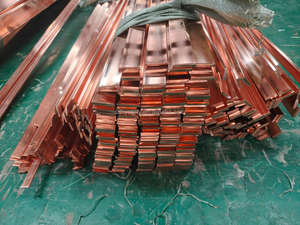 Reine Kupfer Erdung stange Kupfer Hochwertige Guss kupfer Flachs tange Sammel schiene Kupfer reihe zur Dekoration - Product Image 4