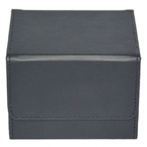 Distributeur en gros de boîtes à cartes magnétiques en cuir PU 80+ à chargement latéral pour le rangement des cartes de visite - Product Image 2
