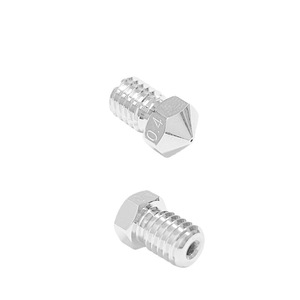 Boquilla E3D V6 de 0,4 mm, aleación de cobre, accesorio para impresora 3D resistente a altas temperaturas - Product Image 1
