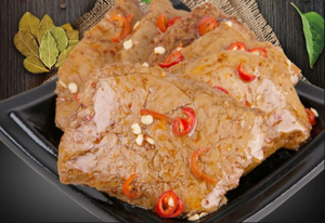 Especialidad china, bistec vegetariano, tiras picantes, aperitivos ricos en proteínas en bolsa para picnics, oficinas, reuniones y más - Product Image 2