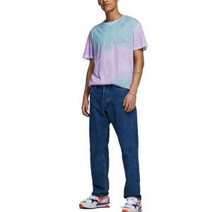 <span class=keywords><strong>O</strong></span> cou cravate teinture t-shirts coton tissu à séchage rapide pas cher prix de haute qualité - Product Image 1