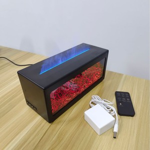 Humidificateur d'ambiance IBN Flame Mountain Flame Christmas avec télécommande ABS, rechargeable, pour intérieur/extérieur, lumière ambiante avec variateur d'intensité - Product Image 4