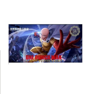 Nuevo One Punch Man Collection Card A5 Board Flash Card Rare Anime Character Saitama Genos Game Playing Cards Juguetes Regalo - Product Image 1