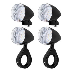 Luces <span class=keywords><strong>LED</strong></span> de Señal de Giro con Abrazadera de Horquilla de 41 mm para Tubos de Horquilla de Harley Sportster XL883 1200 Dyna - Product Image 1