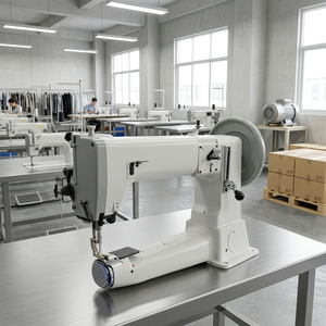 Triple Feed Walking Foot Industrial Ultra Heavy Duty 441 Lockstitch <b>Sewing</b> <b>Machine</b> for <b>Leather</b>, Canvas, Webbing and Upholstery - Product Image 2