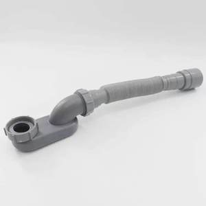 Bồn tắm vòi hoa sen xả Ống, linh hoạt <span class=keywords><strong>P</strong></span> Trap cấu hình thấ<span class=keywords><strong>p</strong></span> vòi hoa sen xả phẳng <span class=keywords><strong>P</strong></span> Trap freestanding bồn tắm cống 1 1/2 <span class=keywords><strong>P</strong></span> Trap - Product Image 2