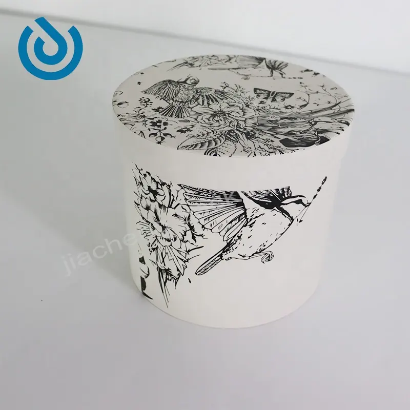 Kotak cetakan laris kualitas tinggi tabung kertas silinder untuk kotak hadiah kemasan bunga bulat kustom gudang AS