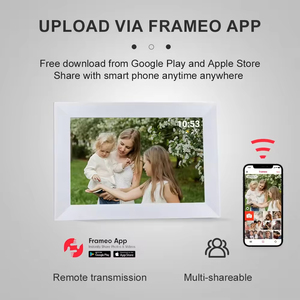 Android 10.1 inch USB <span class=keywords><strong>Internet</strong></span> khung ảnh với ứng dụng từ xa Wifi nhà máy số lượng lớn giá rẻ giá ảnh kỹ thuật số khung đồng hồ hiển thị - Product Image 3