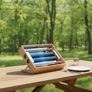 Barbecue <span class=keywords><strong>solaire</strong></span> portable à tube sous vide, <span class=keywords><strong>four</strong></span> <span class=keywords><strong>solaire</strong></span> sans fumée, cuisinière <span class=keywords><strong>solaire</strong></span> sans combustible pour camping en plein air, pique-nique, réchaud <span class=keywords><strong>solaire</strong></span> - Product Image 5