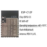 Module série Lexin ESP32-C3 ESP-C12F WIFI+ Bluetooth compatible avec C3-12F
