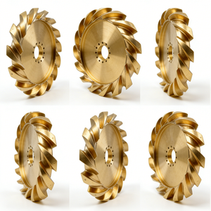 Composants de turbine usinés avec précision IATF16949 - Tolérance de 0,001 mm, matériaux personnalisés pour usage aérospatial - Product Image 1