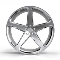 Ruedas de Aleación Forjadas de Cinco Estrellas 5x112 5x114.3 5x120 para Ferrari 458 488 F8, Gran Venta