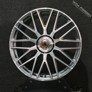 20 21 <span class=keywords><strong>Jantes</strong></span> en alliage forgé à disque profond de 22 pouces 5x112 5x130 Couvertures flottantes à conception multi-rayons pour jante de roue en forme de flux ET36 PCD - Product Image 5