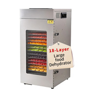 Déshydrateur de légumes pour fruits et légumes avec température réglable pour les entreprises agricoles