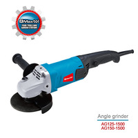 Meuleuse d'angle électrique professionnelle industrielle MAXTOL AG125-1500 125/150 mm 1500 W, pour meulage et polissage, 9000 tr/min, 220-230 V, 50/60 Hz