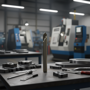 Broca de carburo sólido Ttake Ta1078 de 90 grados para máquinas CNC sin recubrimiento - Product Image 3