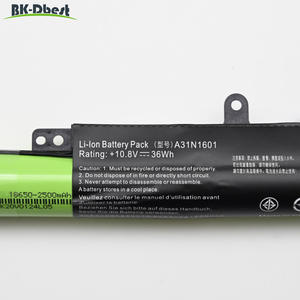 BK-Dbest 100% nueva fábrica al por mayor batería de repuesto A31N1601 para A541U <span class=keywords><strong>X541U</strong></span> X541S X541A R541UA batería de ordenador portátil - Product Image 4