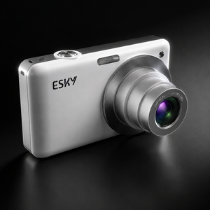 กล้องดิจิตอลแบบพกพา วินเทจ พร้อมเลนส์แบบยืดหดได้ ถ่ายวิดีโอ 4K รองรับ WIFI ความละเอียดภาพ 64MP สำหรับไลฟ์สไตล์ วินเทจ แบบพกพา พร้อมเลนส์แบบยืดหดได้ - Product Image 1