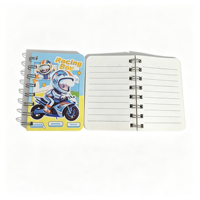 Mini Libreta Espiral A7, Libreta Espiral Pequeña Kawaii para Niñas, Libreta Espiral Personalizada con Tapa Dura, Suministro al por Mayor